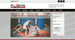 Desktop Screenshot of florianmartialartscenter.com